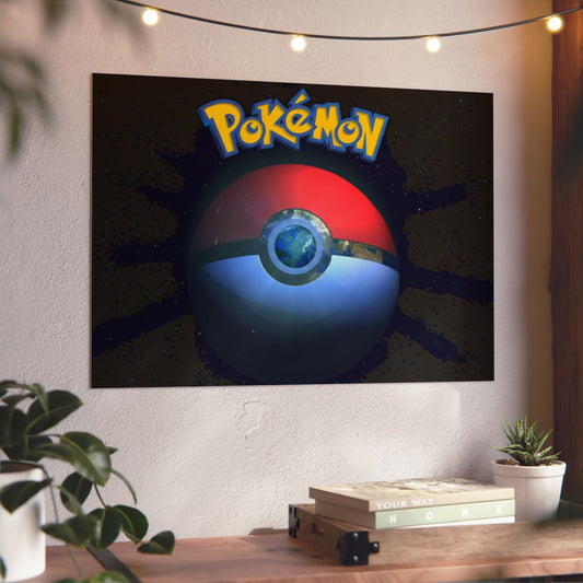 Pokeball 4K Aluminium Composite Wall Art