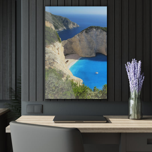 Natural Pool Premium Acrylic Wall Art