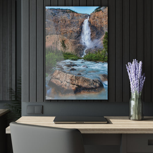 Chill Waterfall Premium Acrylic Wall Art