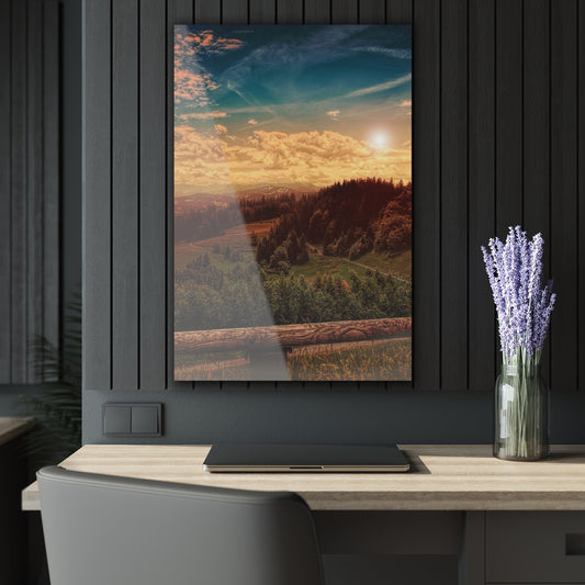 East Sunset Premium Acrylic Wall Art