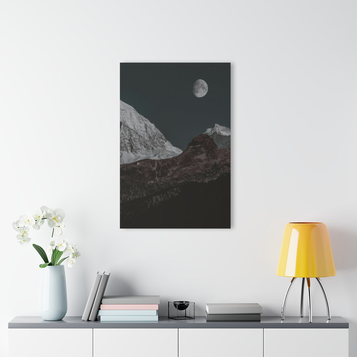 Dark Moon Premium Acrylic Wall Art