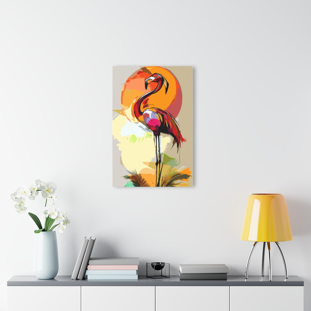 Flamingo Premium Acrylic Wall Art