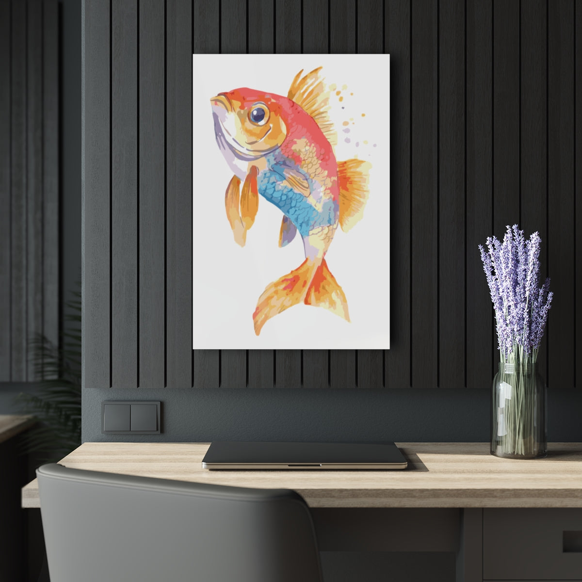 Just Fish Premium Acrylic Wall Art