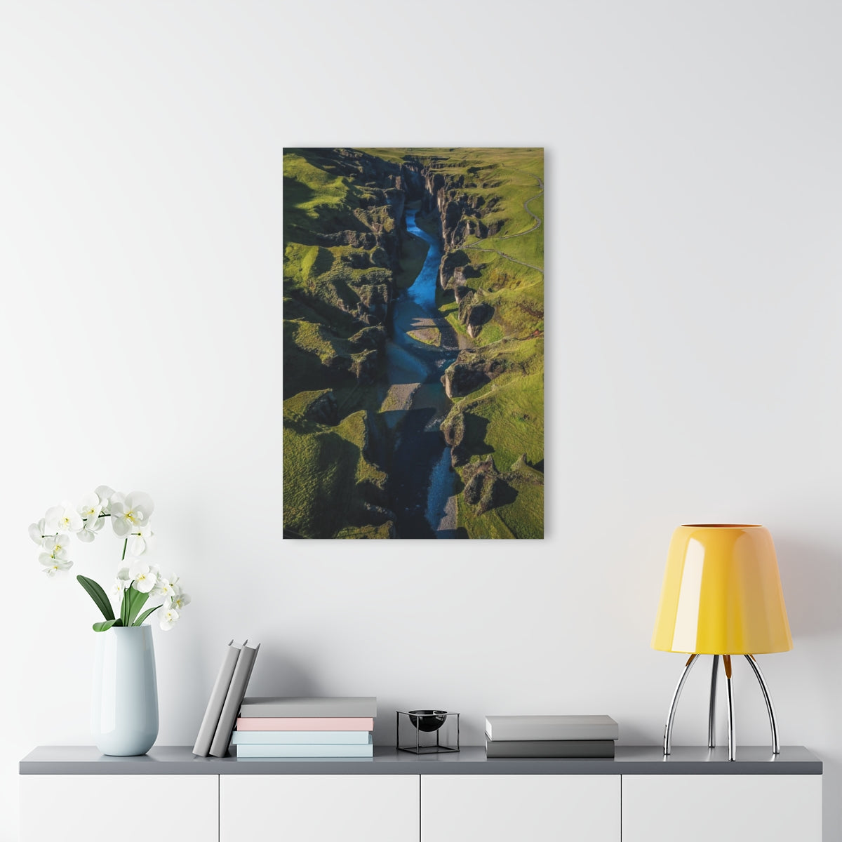 Narrow River Premium Acrylic Wall Art