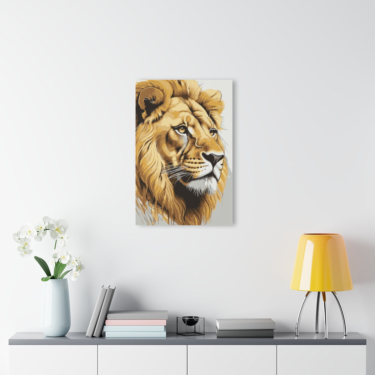 Jungle King Premium Acrylic Wall Art