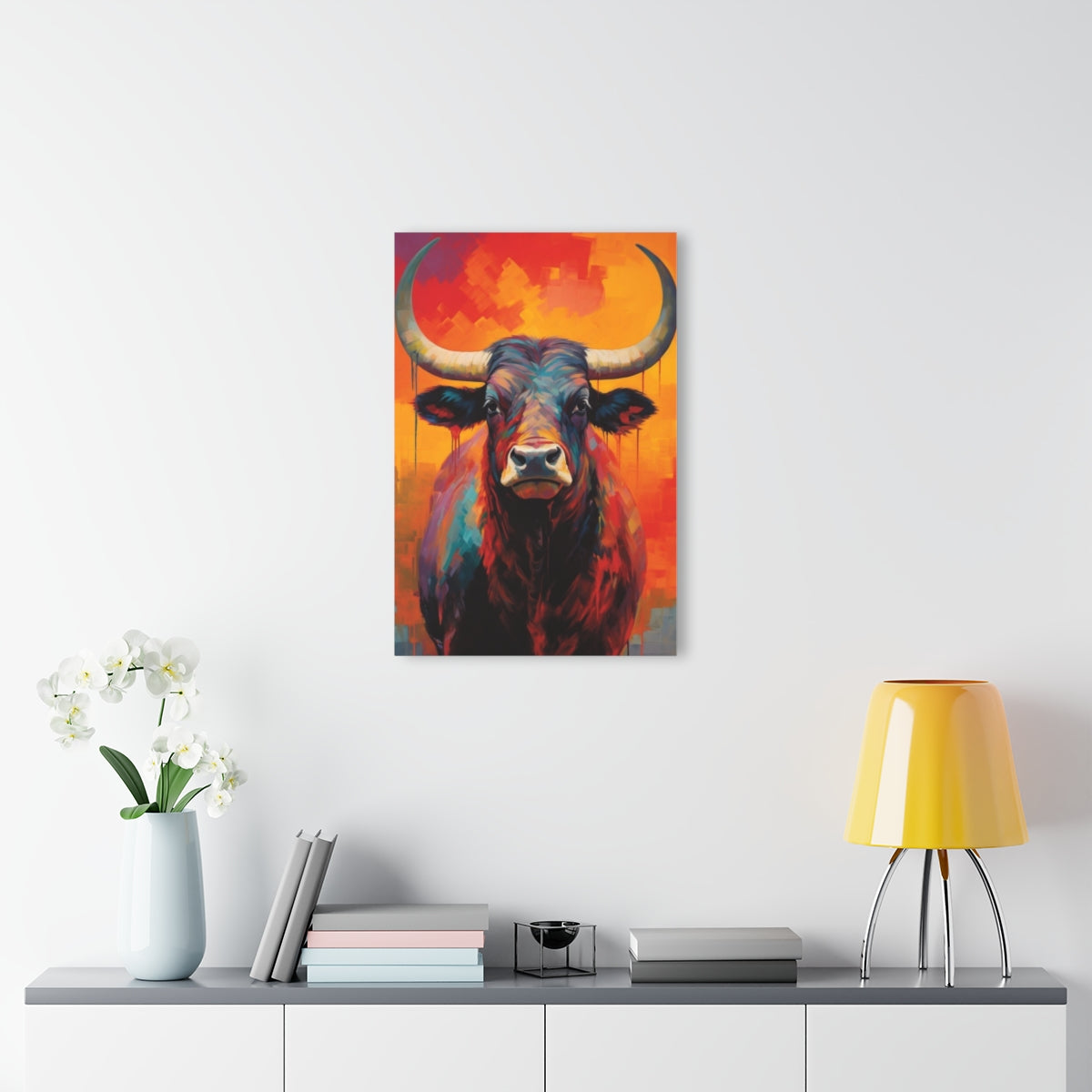 Red Cow Premium Acrylic Wall Art