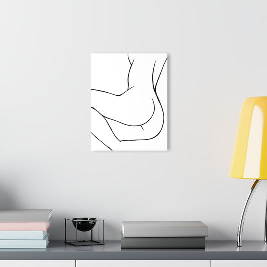 9823 Line Art Premium Acrylic Wall Art