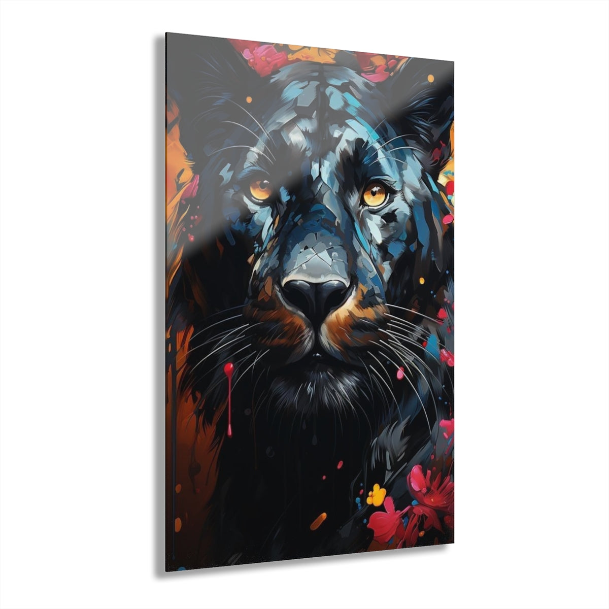Black Panther Premium Acrylic Wall Art