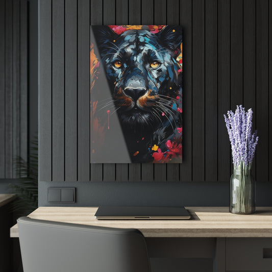Black Panther Premium Acrylic Wall Art