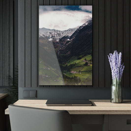 Deep Greens Premium Acrylic Wall Art