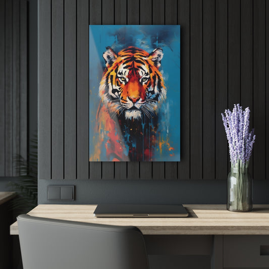 Tiger Premium Acrylic Wall Art
