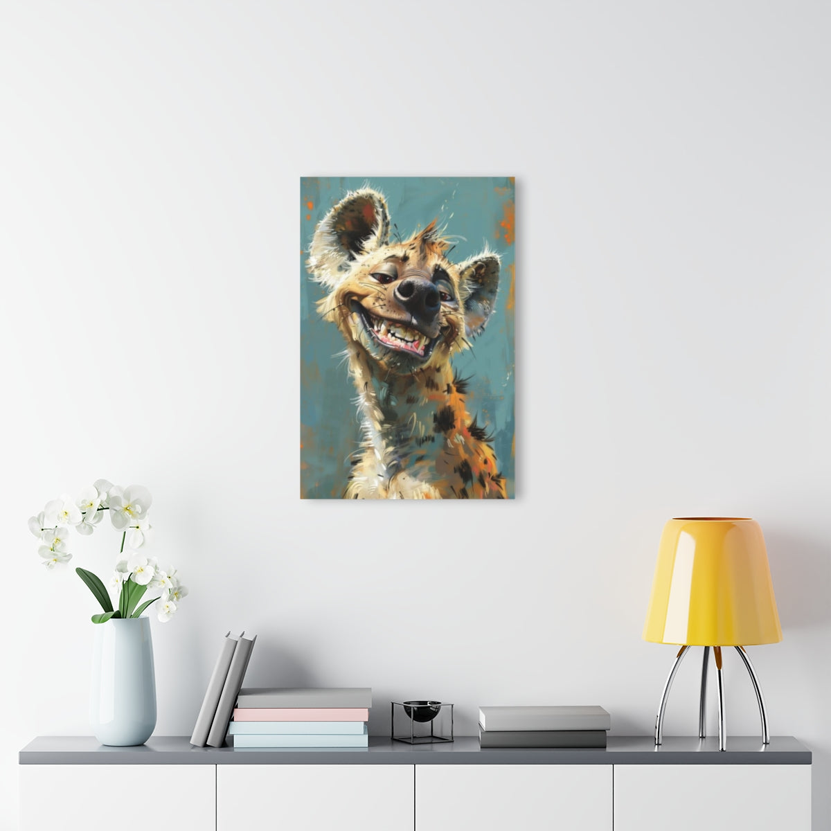 Laugh Hyena Premium Acrylic Wall Art