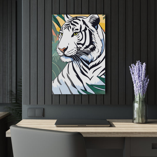 Tiger Drawn Premium Acrylic Wall Art