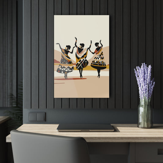 Rain Dance Premium Acrylic Wall Art