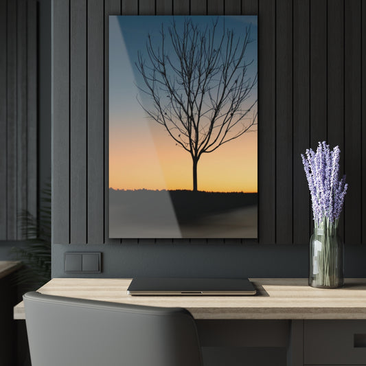 Surviving Tree Premium Acrylic Wall Art
