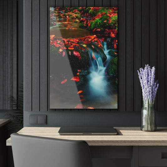 Water Flow Premium Acrylic Wall Art