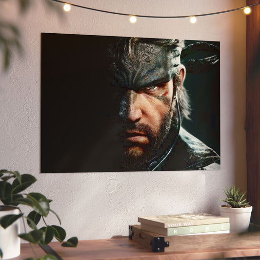 Metal Gear 4K Aluminium Composite Wall Art