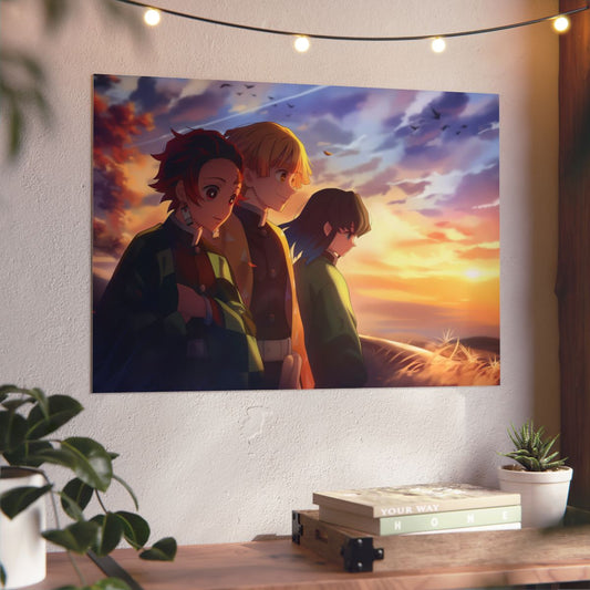 Zenitsu 4K Aluminium Composite Wall Art