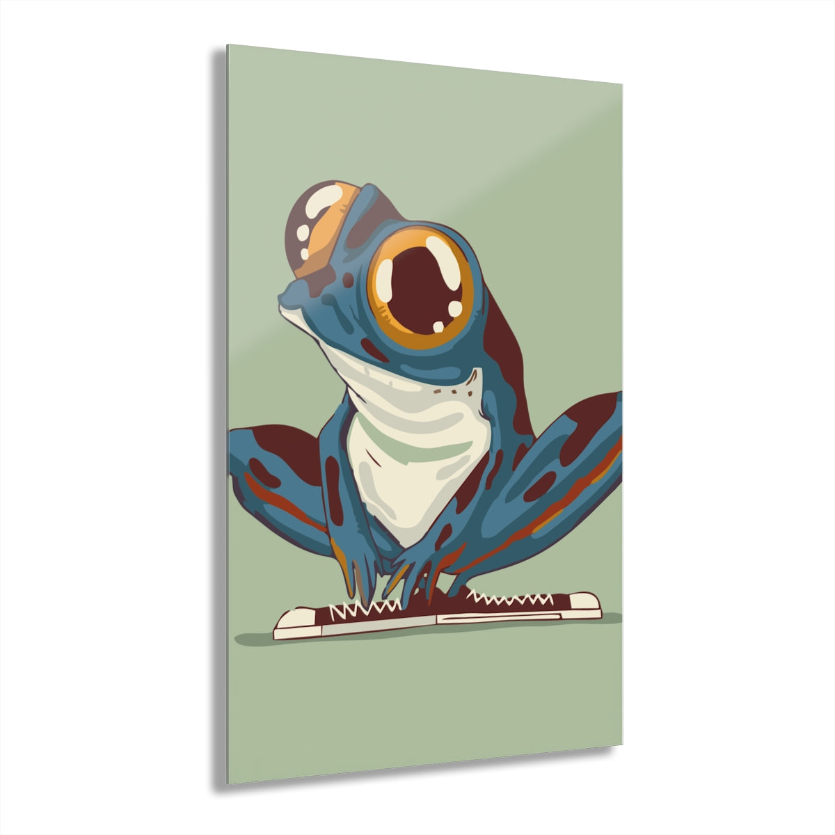 Frog Guy Premium Acrylic Wall Art