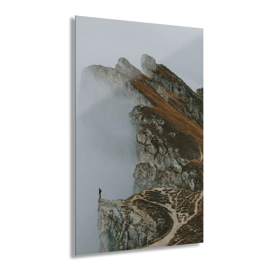 Smoky Forest Premium Acrylic Wall Art