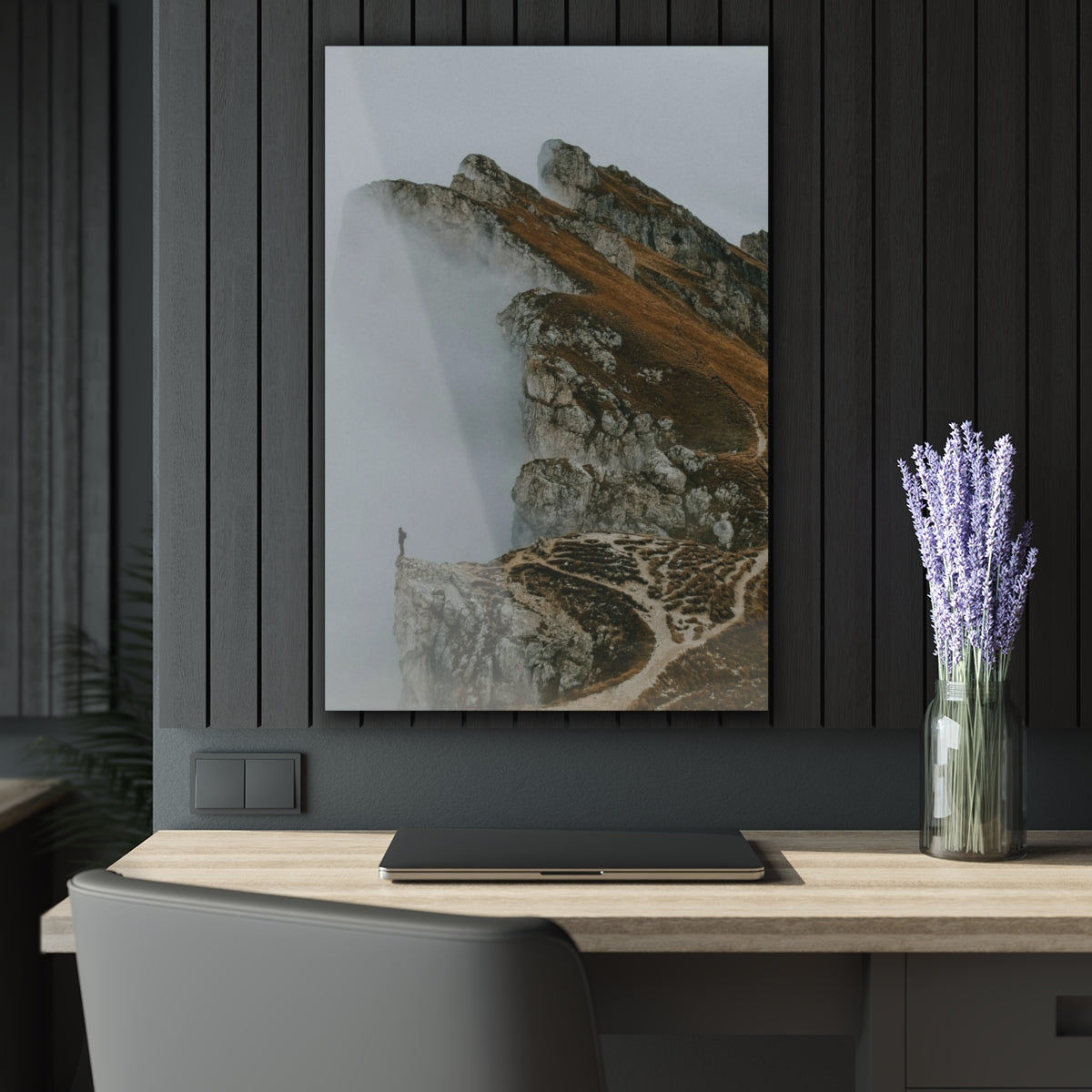Smoky Forest Premium Acrylic Wall Art