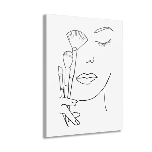 1717 Line Art Premium Acrylic Wall Art
