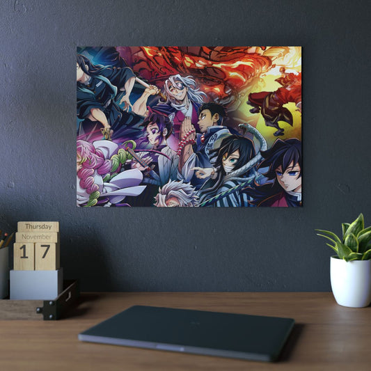 Demon Slayer 4K Aluminium Composite Wall Art