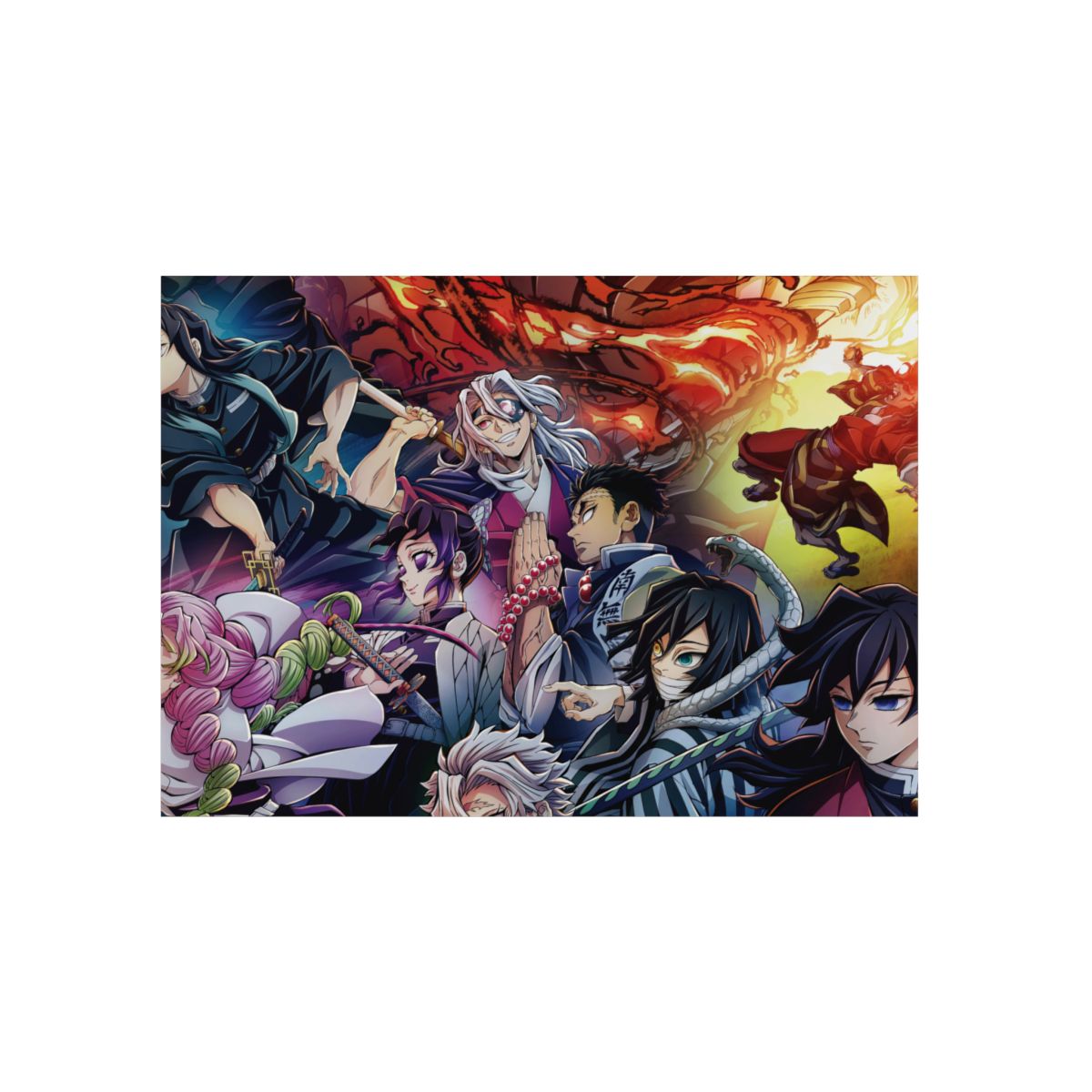 Demon Slayer 4K Aluminium Composite Wall Art