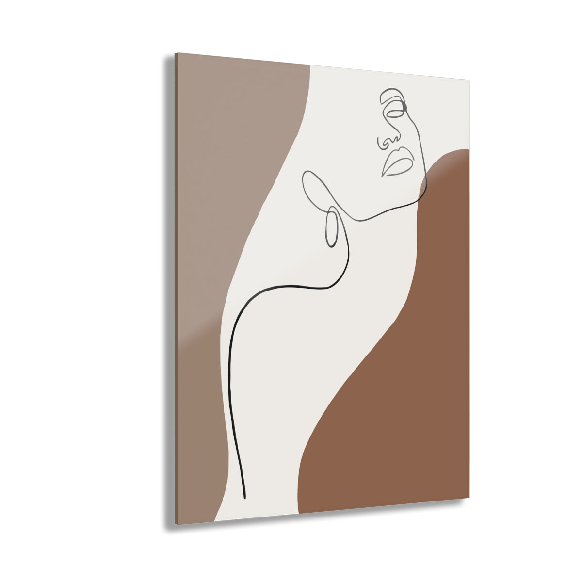 Brown Boho 3 Set Premium Acrylic Wall Art