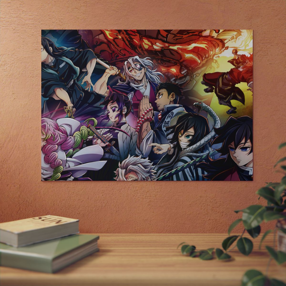 Demon Slayer 4K Aluminium Composite Wall Art