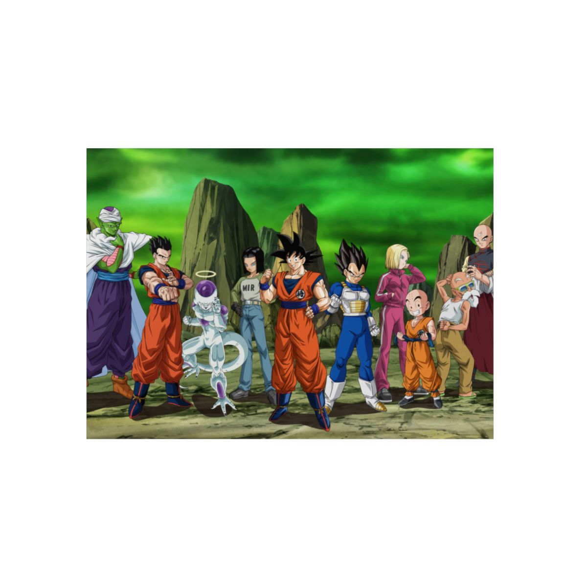 Dragon Team 4K Aluminium Composite Wall Art