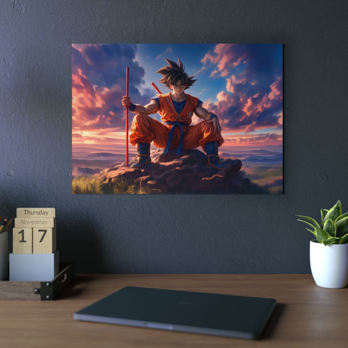 Goku 4K Aluminium Composite Wall Art