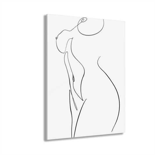 7003 Line Art Premium Acrylic Wall Art