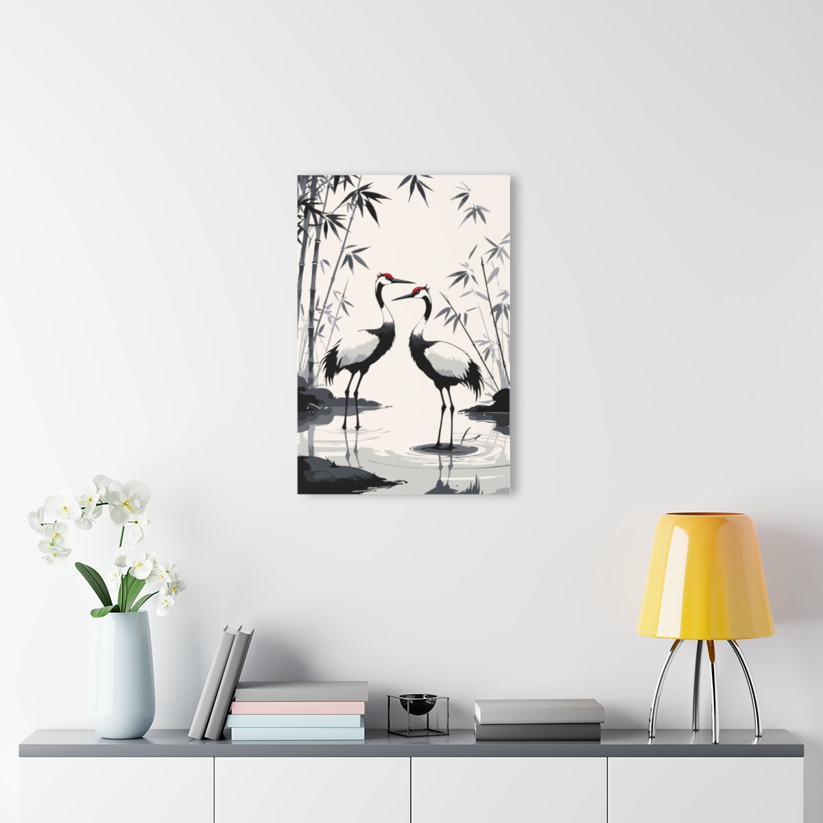 Love Birds Premium Acrylic Wall Art