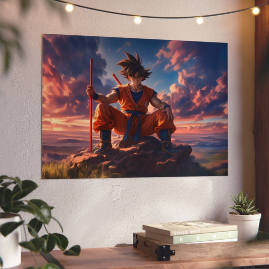 Goku 4K Aluminium Composite Wall Art