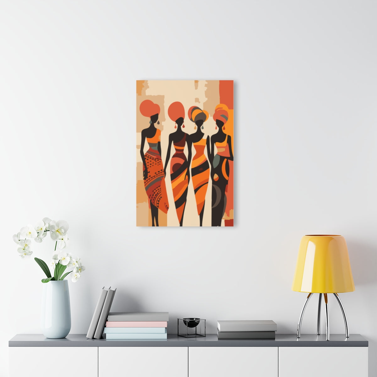 4 Women Premium Acrylic Wall Art