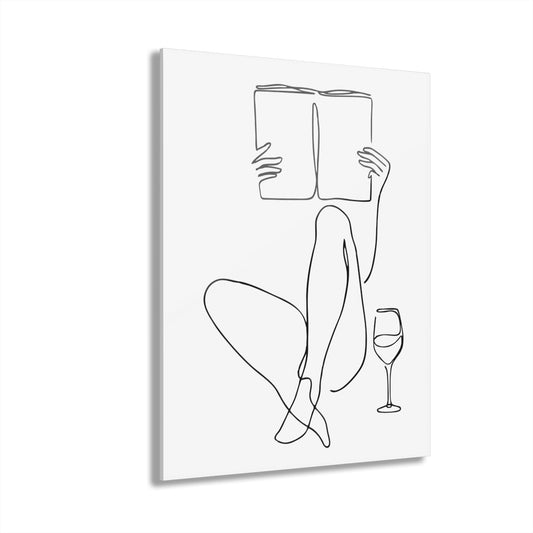 7610 Line Art Premium Acrylic Wall Art