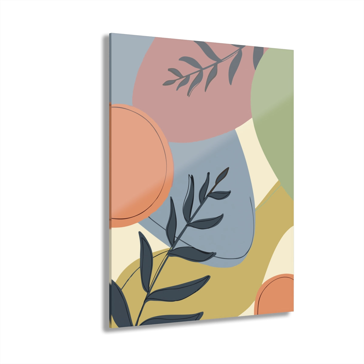 Leaves Boho 3 Set Premium Acrylic Wall Art