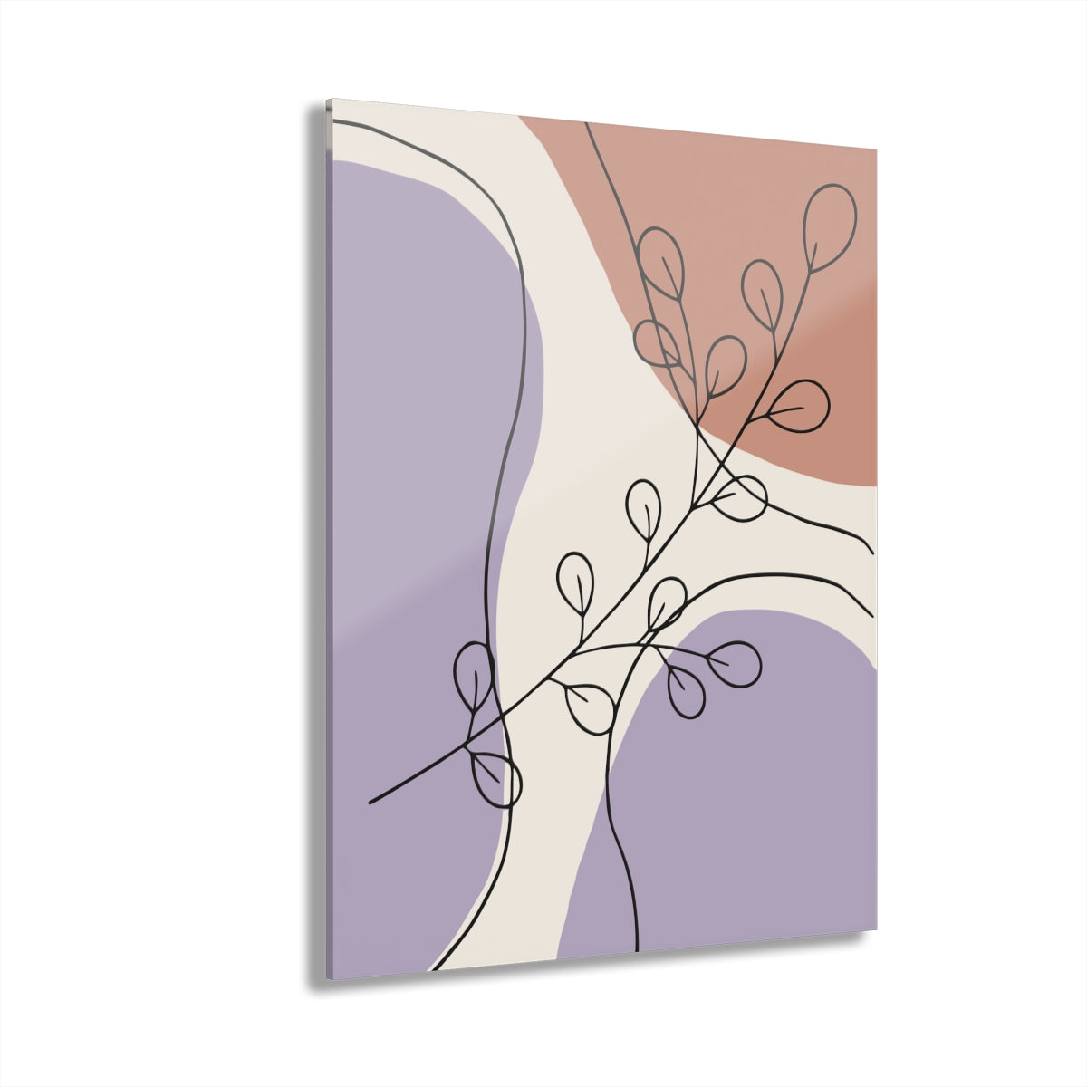 Leaves Boho 3 Set Premium Acrylic Wall Art