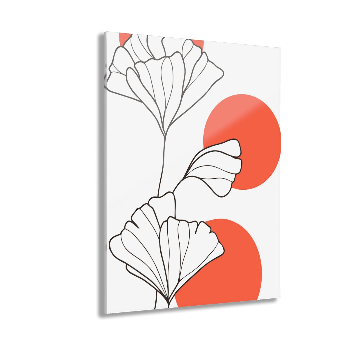 Face & Flowers Boho 3 Set Premium Acrylic Wall Art