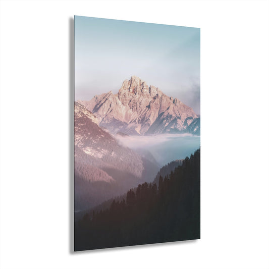 Mount Peak Premium Acrylic Wall Art