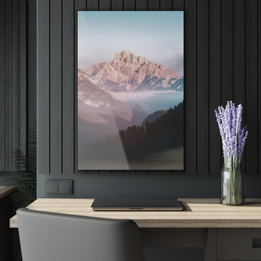Mount Peak Premium Acrylic Wall Art