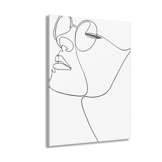 5784 Line Art Premium Acrylic Wall Art