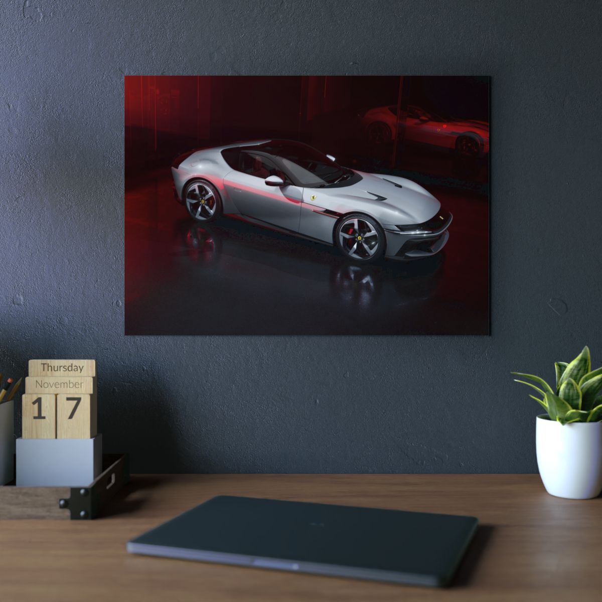 12 Cilindri 4K Aluminium Composite Wall Art