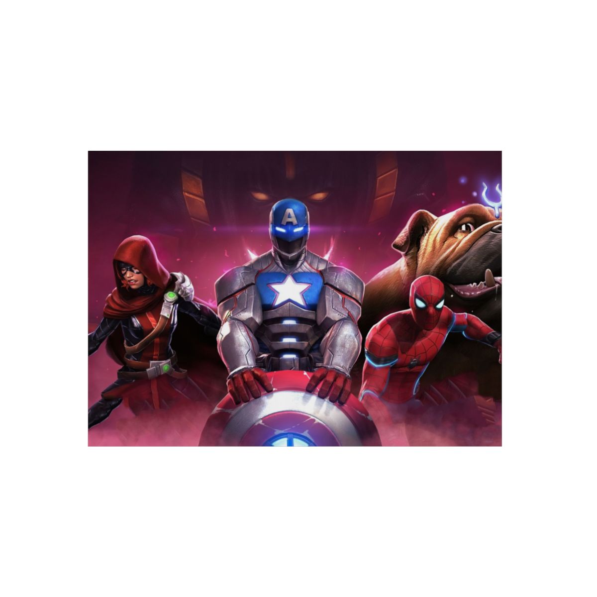 Marvel 4K Aluminium Composite Wall Art