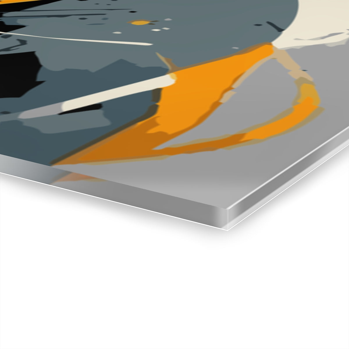 Cat Piant Premium Acrylic Wall Art
