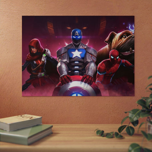 Marvel 4K Aluminium Composite Wall Art