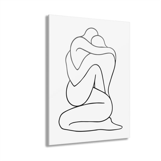 5543 Line Art Premium Acrylic Wall Art