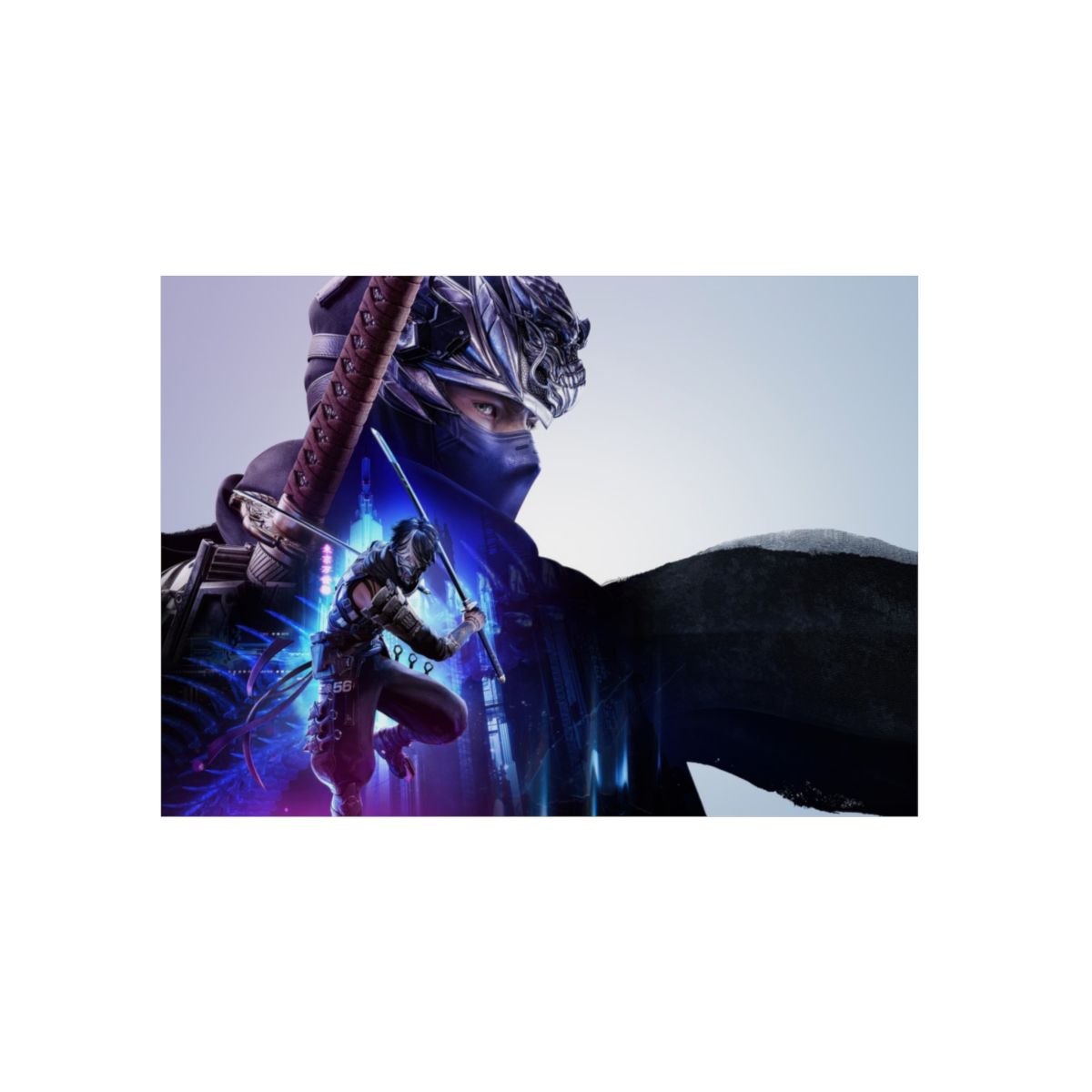 Ninja Gaiden 4K Aluminium Composite Wall Art