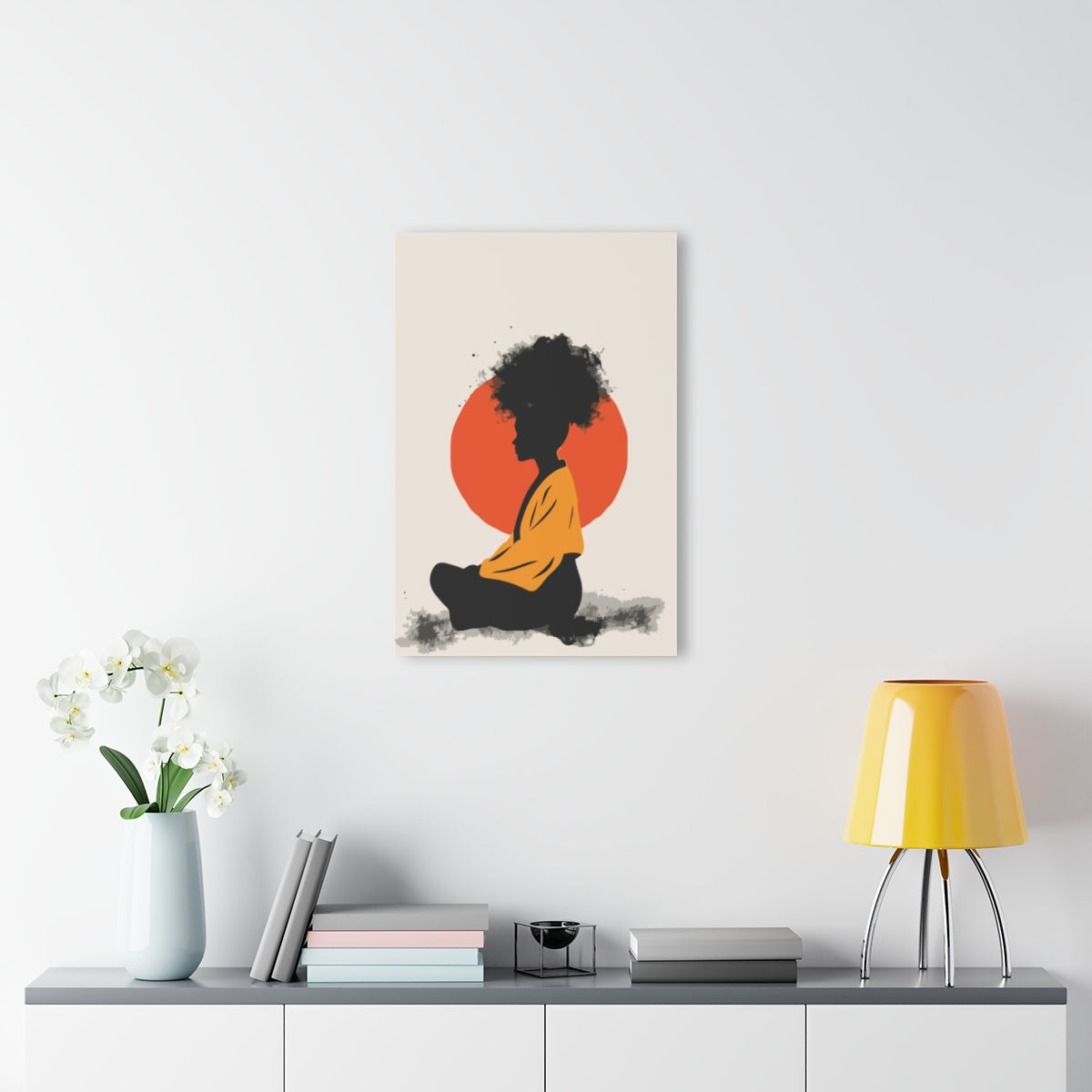 Lone Girl Premium Acrylic Wall Art
